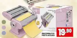 Risparmio Casa Macchina per pasta acciaio offerta