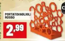 Risparmio Casa Gio style portatovaglioli rosso offerta