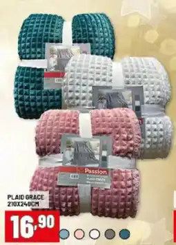 Risparmio Casa Plaid grace 210x240cm offerta