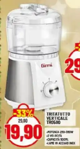 Risparmio Casa Girmi TRITATUTTO VERTICALE TR0500 offerta