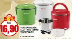 Risparmio Casa Girmi Scaldavivande elettrico 40WATT SC010102/03 offerta