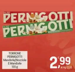 Crai TORRONE PERNIGOTTI Mandorle/Nocciole E Mandorle offerta