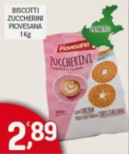 Crai Biscotti zuccherini PIOVESANA offerta