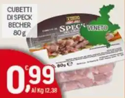 Crai Cubetti di speck becher offerta