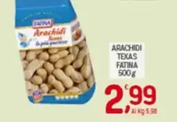 Crai Arachidi texas FATINA offerta