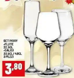 Risparmio Casa Paşabahçe flute/calici offerta