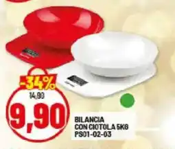 Risparmio Casa Bilancia con ciotola PS01-02-03 offerta