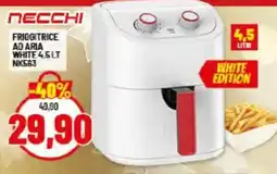 Risparmio Casa NECCHI FRIGGITRICE AD ARIA WHITE NK563 offerta