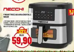 Risparmio Casa NECCHI FRIGGITRICE AD ARIA DIGITALE NK591 offerta