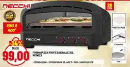 Risparmio Casa NECCHI FORNO PIZZA PROFESSIONALE NK9022 offerta