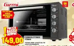 Risparmio Casa Girmi FORNO ELETTRICO FE6800 offerta
