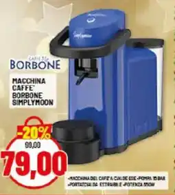 Risparmio Casa BORBONE macchina caffe borbone simplymoon offerta