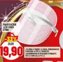 Risparmio Casa MASCHERA LED VISO 2798 offerta