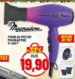 Risparmio Casa Magnadyne PHON AC MOTOR MAGNADYNE V-461P offerta