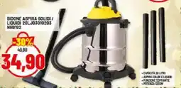 Risparmio Casa NECCHI BIDONE ASPIRA SOLIDI/ LIQUIDI 20LJ03010203 NH9192 offerta