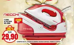 Risparmio Casa NECCHI FERRO A CALDAIA NS-2668 2200 WATT offerta