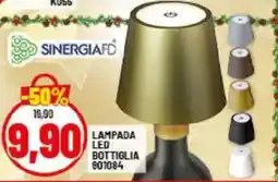 Risparmio Casa SINERGIAFD LAMPADA LED BOTTIGLIA 901084 offerta