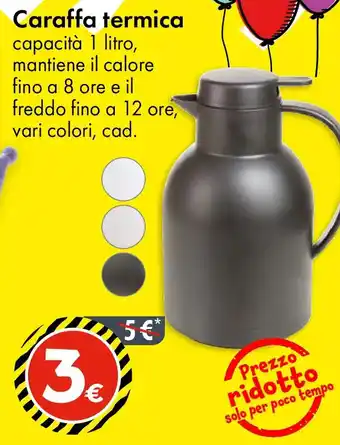 Tedi Caraffa termica offerta