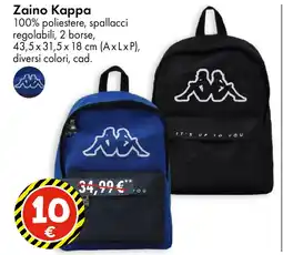 Tedi Zaino Kappa offerta