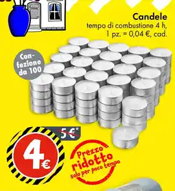 Tedi Candele offerta