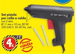 Tedi Set pistola per colla a caldo offerta