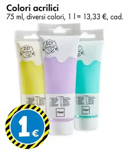 Tedi Colori acrilici offerta