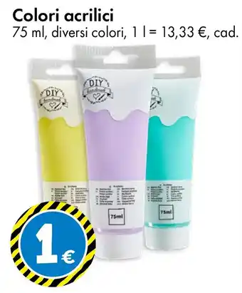 Tedi Colori acrilici offerta