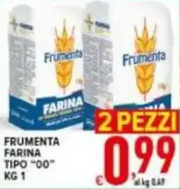 Iper Triscount Frumenta farina tipo "00" offerta