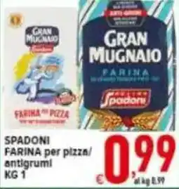 Iper Triscount SPADONI Farina per pizza/ antigrumi offerta
