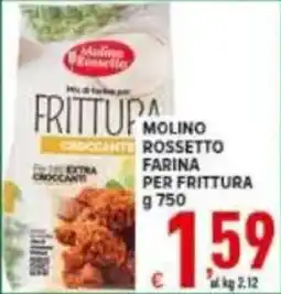 Iper Triscount Molino rossetto farina per frittura offerta