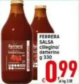 Iper Triscount FERRERA salsa ciliegino/ datterino offerta