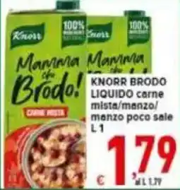 Iper Triscount KNORR brodo liquido offerta