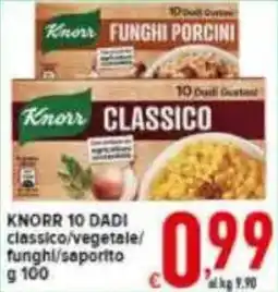 Iper Triscount KNORR 10 dadi offerta