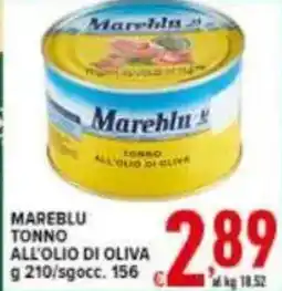 Iper Triscount Mareblu tonno all'olio di oliva offerta