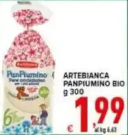 Iper Triscount Artebianca panpiumino bio offerta