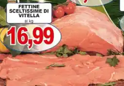 Pewex Fettine sceltissime di vitella offerta