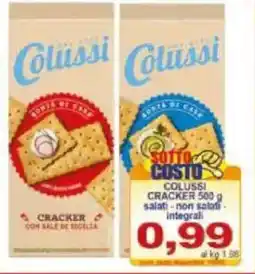 Pewex Colussi cracker offerta