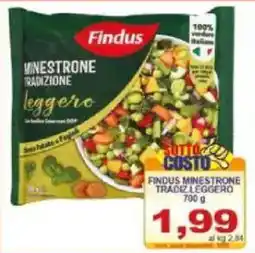 Pewex Findus minestrone tradiz leggero offerta