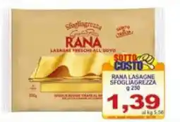 Pewex Rana lasagne sfogliagrezza offerta