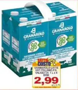 Pewex Granarolo latte UHT italiano ps. valigetta offerta