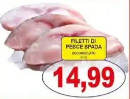 Pewex Filetti di pesce spada decongelato offerta
