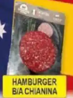 Pewex Hamburger bia chianina offerta