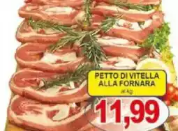 Pewex Petto di vitella alla fornara offerta