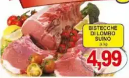 Pewex Bistecche di lombo suino offerta