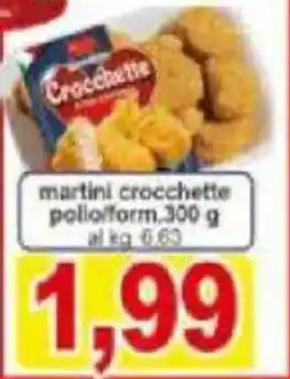 Pewex Martini crocchette pollo/form offerta