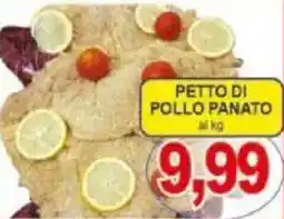 Pewex Petto di pollo panato offerta