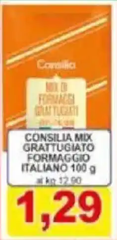 Pewex Consilia mix grattugiato formaggio italiano offerta