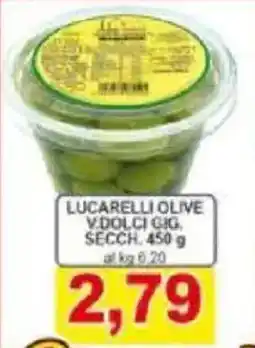 Pewex Lucarelli olive v.dolci gig. secch offerta