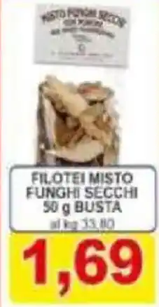 Pewex Filotei misto funghi secchi busta offerta