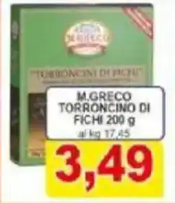 Pewex M.greco torroncino di fichi offerta